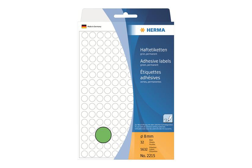 Herma Etiketter 5632 Etikette Mm Rund