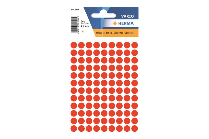 Herma Etiketter 540 Etikette Mm Rund