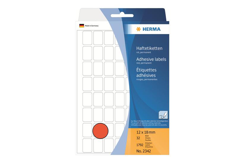 Herma Etiketter 1792 Etikette 12 18 Mm