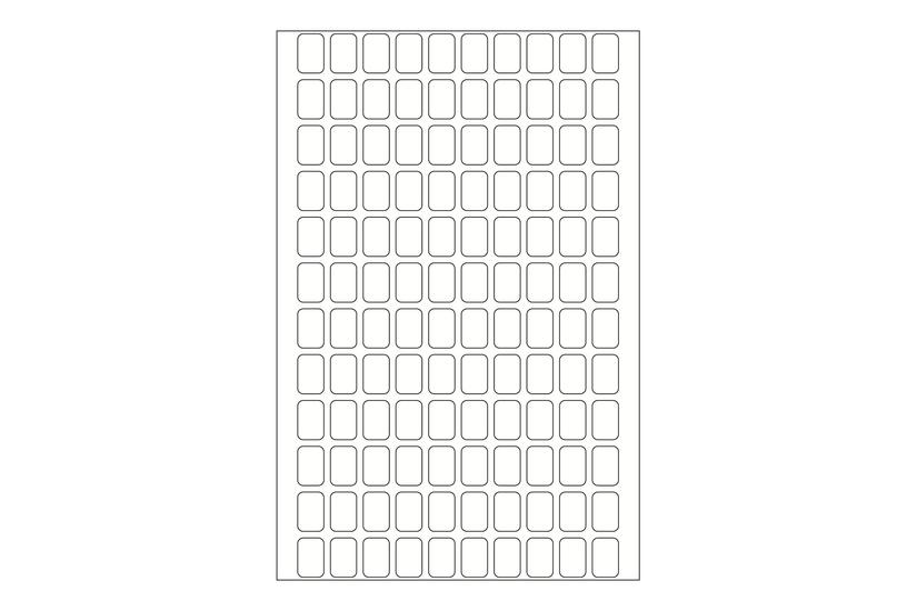 Herma Etiketter 3840 Etikette 12 Mm