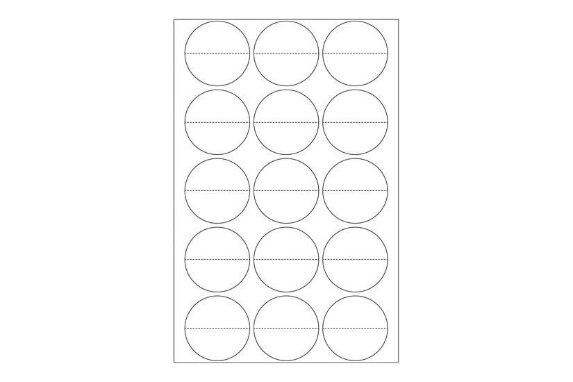 Herma Sikkerheds- Forseglingsmærkater 240 Etikette 32 Mm Rund