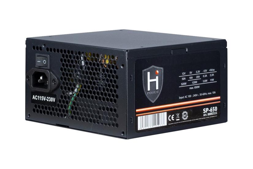 Hipower Sp-650 Strømforsyning 650w Atx12v