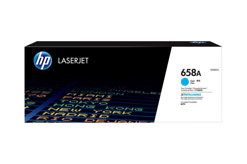 Hp 658a Cyan Original Laserjet Tonerpatron W2001a