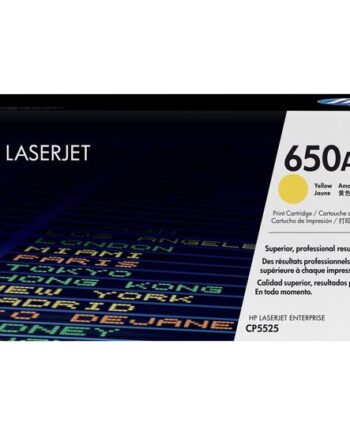 Hp 650a Gul Original Laserjet Tonerpatron  Ce272a