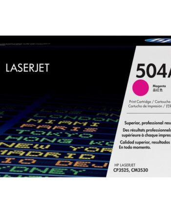 Hp 504a Magenta Original Laserjet Tonerpatron  Ce253a