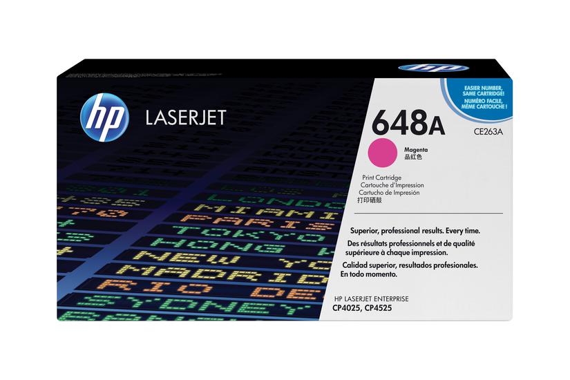 Hp 648a Magenta Original Laserjet Tonerpatron Ce263a