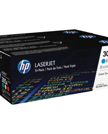 Hp 305a   Pakker Gul  Cyan  Magenta Original Laserjet Tonerpatron  Cf370am