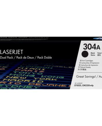 Hp 304a   Pakker Sort Original Laserjet Tonerpatron  Cc530ad