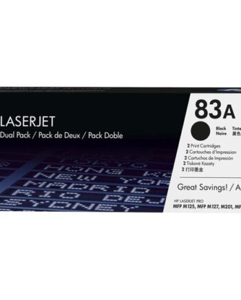 Hp 83a   Pakker Sort Original Laserjet Tonerpatron  Cf283ad