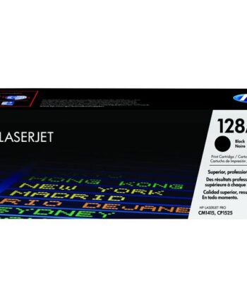 Hp 128a Sort Original Laserjet Tonerpatron  Ce320a