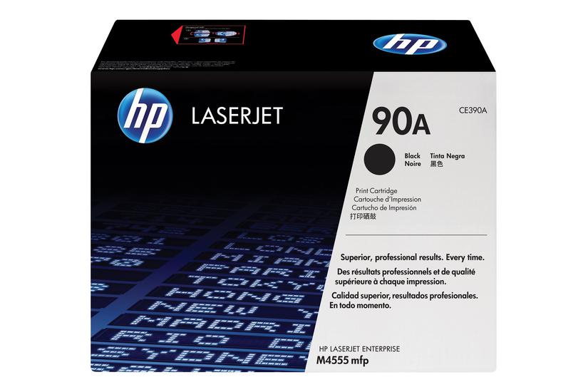 Hp 90a Sort Original Laserjet Tonerpatron Ce390a