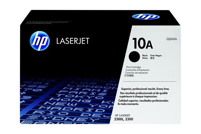 Hp 10a Sort Original Laserjet Tonerpatron Q2610a
