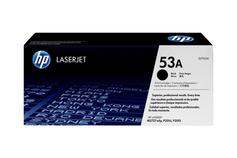Hp 53a Sort Original Laserjet Tonerpatron Q7553a