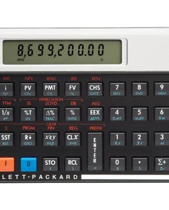 Hp 12c Platinum Finansiel Regnemaskine