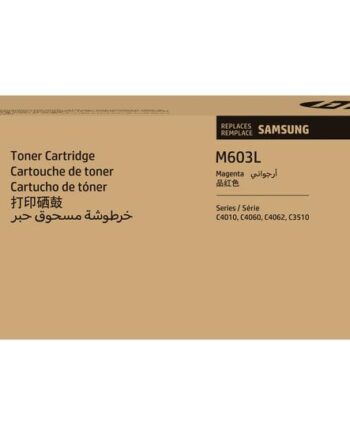 Hp Clt-m603l Højtydende Magenta Original Tonerpatron  Su346a