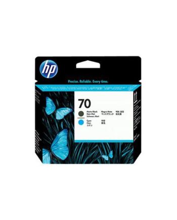 Hp 70 Cyan  Mat Sort Printhoved