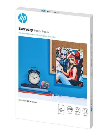 Hp Everyday Photo Paper Fotopapir Skinnende 100 Ark A4 200 Gsm