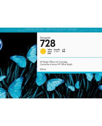 Hp 728 Gul Original Designjet Blækpatron