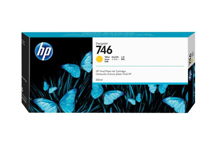 Hp 746 Gul Original Designjet Blækpatron
