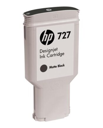 Hp 727 Høj Kapacitet Mat Sort Original Designjet Blækpatron