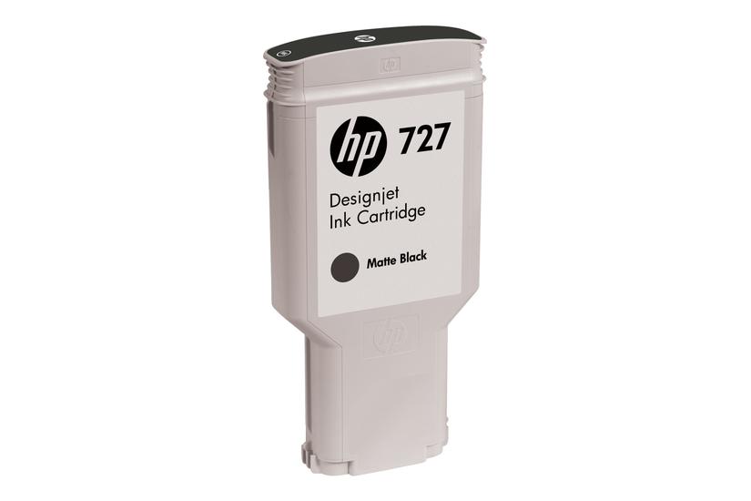 Hp 727 Høj Kapacitet Mat Sort Original Designjet Blækpatron