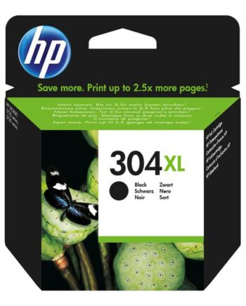 Hp 304  Højtydende Sort Original Blækpatron