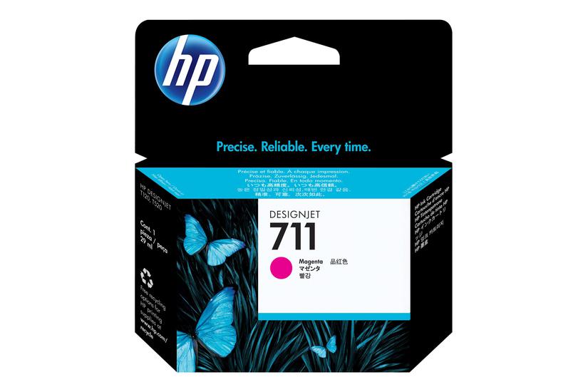 Hp 711 Magenta Original Designjet Blækpatron