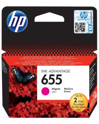 Hp 655 Magenta Original Ink Advantage Blækpatron