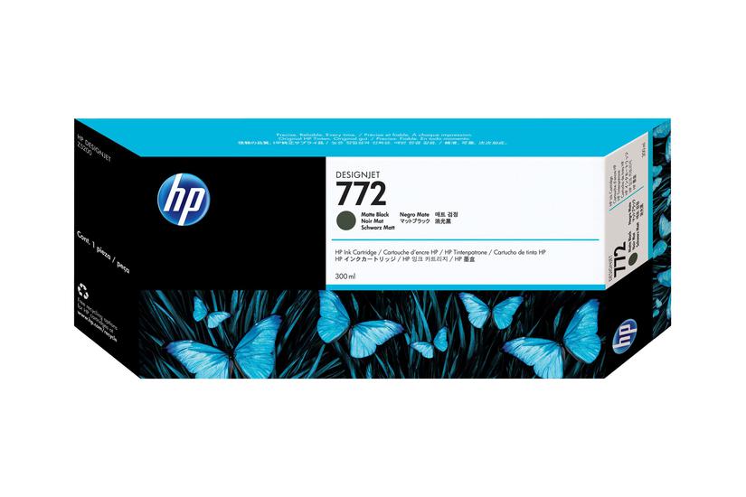 Hp 772 Mat Sort Original Designjet Blækpatron
