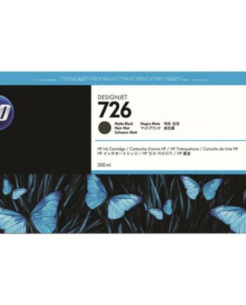 Hp 726 Mat Sort Original Designjet Blækpatron