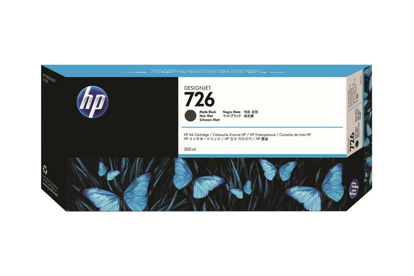 Hp 726 Mat Sort Original Designjet Blækpatron