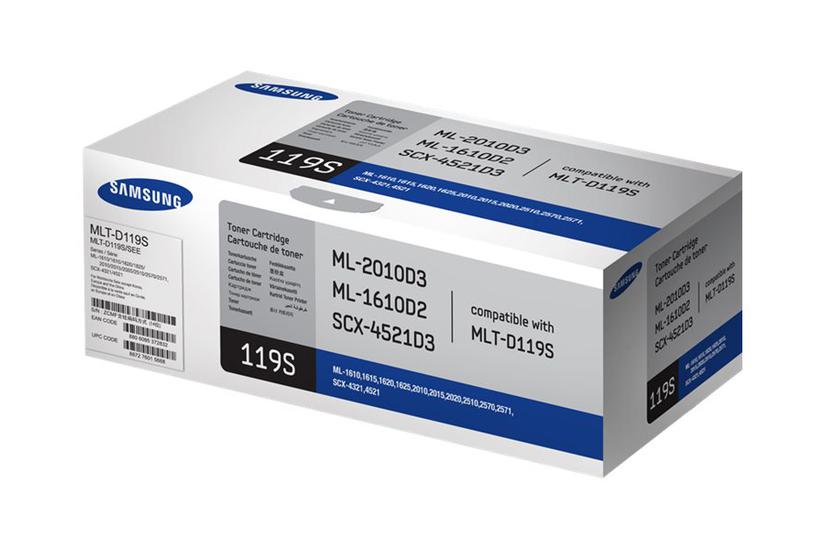 Hp Mlt-d119s Sort Original Tonerpatron Su863a