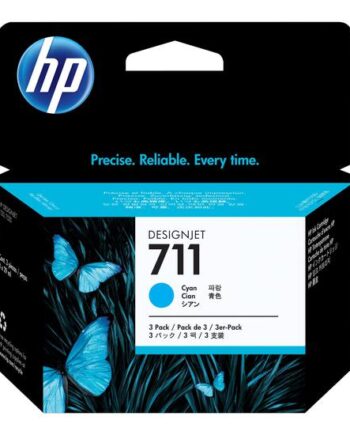Hp 711   Pakker Cyan Original Designjet Blækpatron