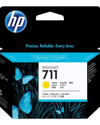 Hp 711   Pakker Gul Original Designjet Blækpatron