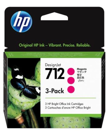 Hp 712   Pakker Magenta Original Designjet Blækpatron