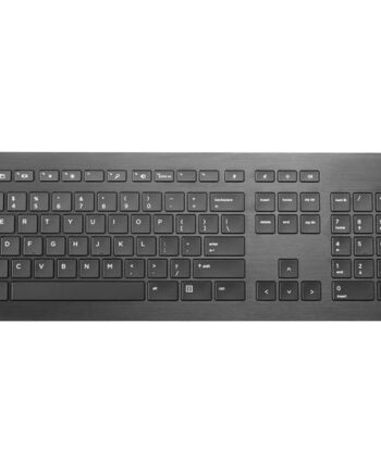 Hp Premium Tastatur Engelsk Anodiseret Aluminium Trimmet Indgangsudstyr