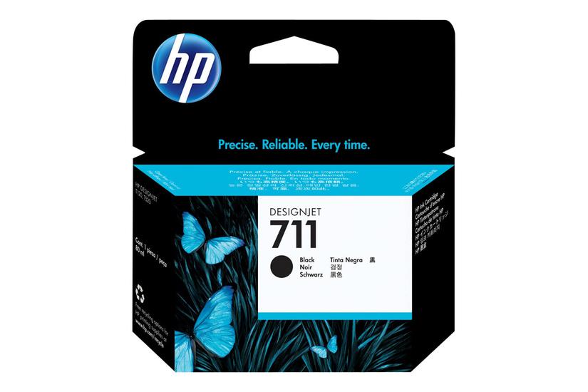 Hp 711 Sort Original Blækpatron
