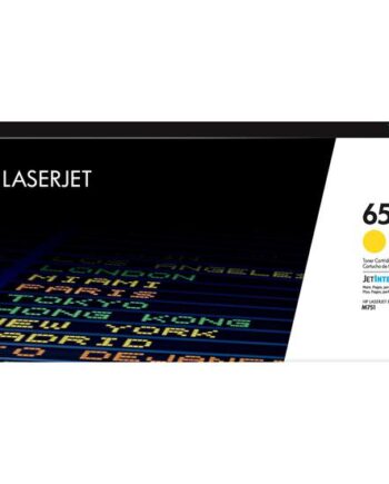 Hp 658x Høj Kapacitet Gul Original Laserjet Tonerpatron  W2002x