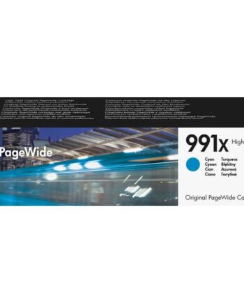Hp 991x Højtydende Cyan Original Pagewide Blækpatron