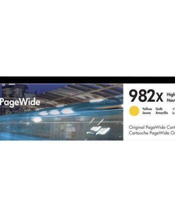 Hp 982x Højtydende Gul Original Pagewide Blækpatron