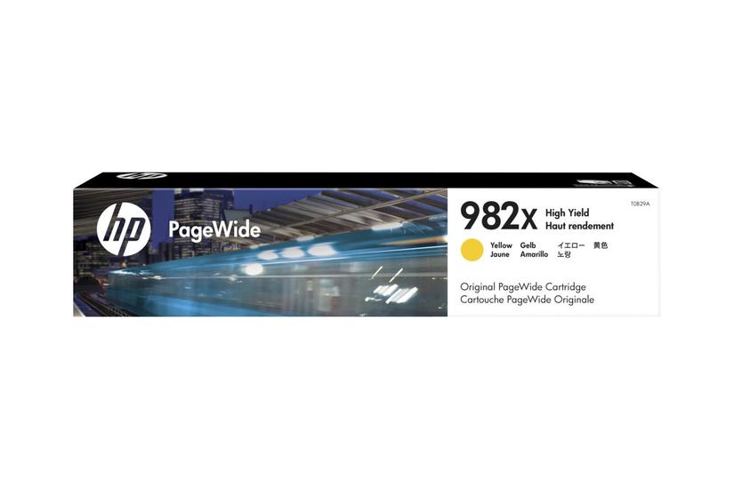Hp 982x Højtydende Gul Original Pagewide Blækpatron