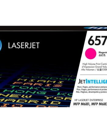 Hp 657x Højtydende Magenta Original Laserjet Tonerpatron  Cf473x