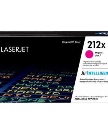 Hp 212x Højtydende Magenta Original Laserjet Tonerpatron  W2123x
