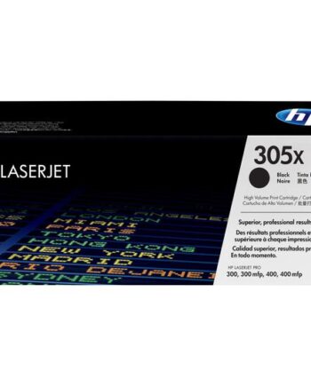 Hp 305x Højtydende Sort Original Laserjet Tonerpatron  Ce410x
