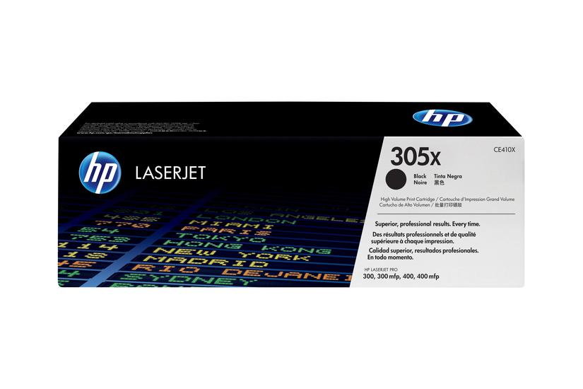 Hp 305x Højtydende Sort Original Laserjet Tonerpatron Ce410x