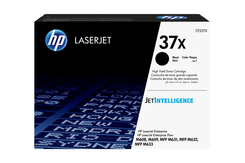 Hp 37x Højtydende Sort Original Laserjet Tonerpatron Cf237x Amerikansk Regering