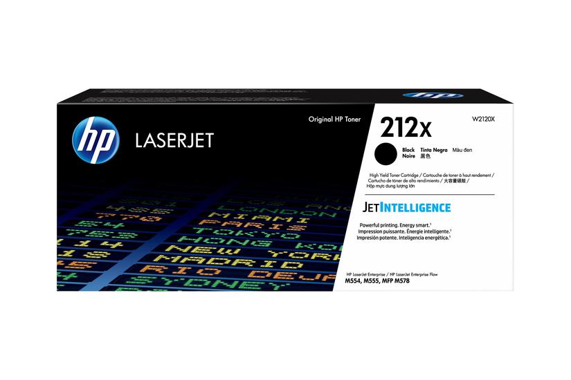 Hp 212x Højtydende Sort Original Laserjet Tonerpatron W2120x