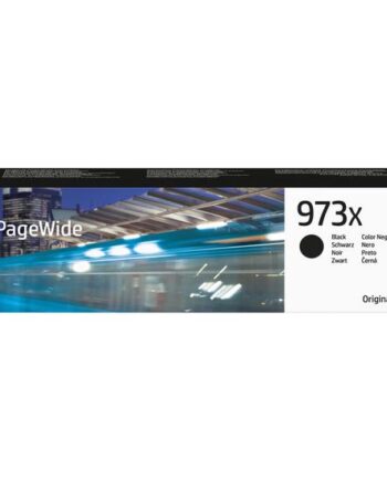 Hp 973x Højtydende Sort Original Pagewide Blækpatron