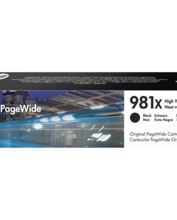 Hp 981x Højtydende Sort Original Pagewide Blækpatron