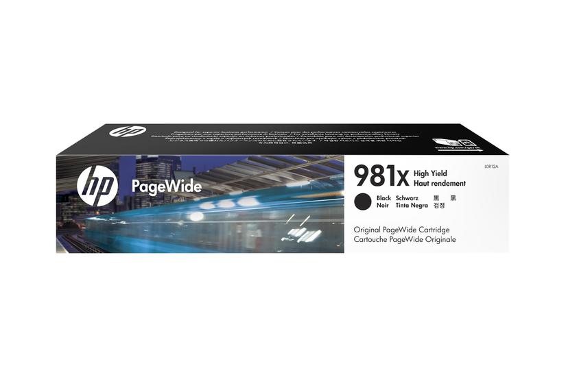 Hp 981x Højtydende Sort Original Pagewide Blækpatron